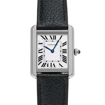 カルティエ タンク ソロ SM WSTA0030 シルバー レディース 時計 【中古】【wristwatch】