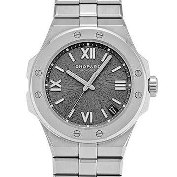 ショパール アルパイン イーグル ラージ 298600-3002 グレー メンズ 時計 【中古】【wristwatch】