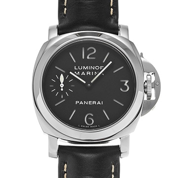 パネライ ルミノールマリーナ PAM00111 ブラック メンズ 時計 【中古】【wristwatch】