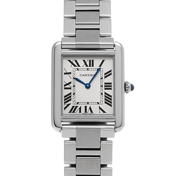 カルティエ タンク ソロ SM W5200013 シルバー レディース 時計 【中古】【wristwatch】