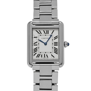 カルティエ タンク ソロ SM W5200013 シルバー レディース 時計 【中古】【wristwatch】