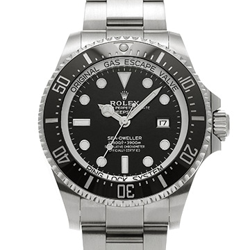 ロレックス シードゥエラー ディープシー 126660 ブラック メンズ 時計 【中古】【wristwatch】