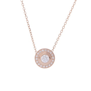 Cartier ローズゴールド ネックレス カルティエ Cartier ラブ ネックレス 6Pダイヤ B7224528 ピンク