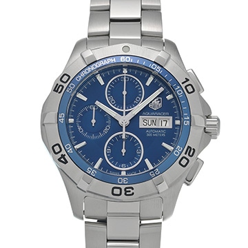 タグ ホイヤー アクアレーサー キャリバー16 クロノグラフ CAF2012.BA0815 ブルー メンズ 時計 【中古】【wristwatch】