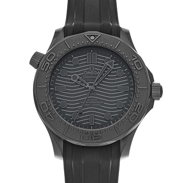 オメガ シーマスター ダイバー300 コーアクシャル マスタークロノメーター ブラックブラック 210.92.44.20.01.003 ブラック メンズ 時計 【新品】【wristwatch】