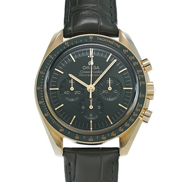 オメガ スピードマスター ムーンウォッチ プロフェッショナル 310.63.42.50.10.001 グリーン メンズ 時計 【新品】【wristwatch】