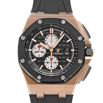 オーデマ ピゲ ロイヤルオーク オフショア クロノグラフ 26401RO.OO.A002CA.01 ブラック/シルバー メンズ 時計 【中古】【wristwatch】