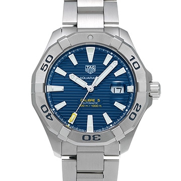 タグ ホイヤー アクアレーサー キャリバー5 WAY2012.BA0927 ブルー メンズ 時計 【中古】【wristwatch】