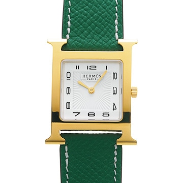 エルメス Hウォッチ HH1.510 ホワイト ユニセックス 時計 【中古】【wristwatch】