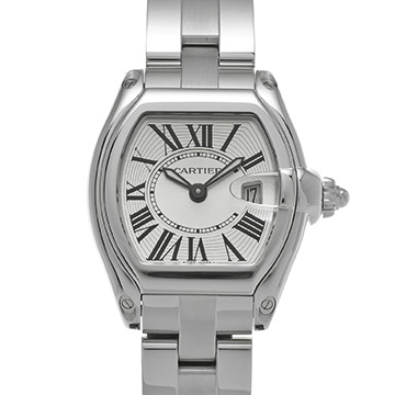 カルティエ ロードスター SM W62016V3 シルバー レディース 時計 【中古】【wristwatch】