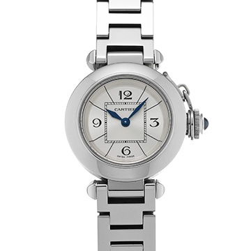 カルティエ ミスパシャ W3140007 シルバー レディース 時計 【中古】【wristwatch】