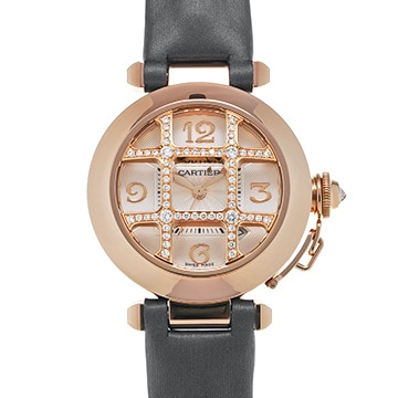 カルティエ パシャ コンヴェックスグリッドダイヤ WJ116836 シルバー ユニセックス 時計 【中古】【wristwatch】