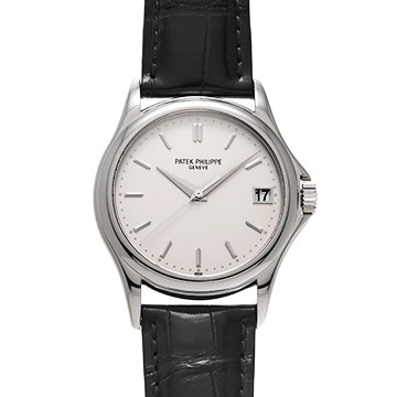 パテック フィリップ カラトラバ 5127G-001 シルバー メンズ 時計 【中古】【wristwatch】