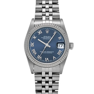 ロレックス デイトジャスト 78274 ブルー ユニセックス 時計 【中古】【wristwatch】