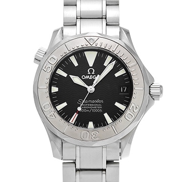 オメガ シーマスター 300 ミッドサイズ 2236.50 ブラック ユニセックス 時計 【中古】【wristwatch】