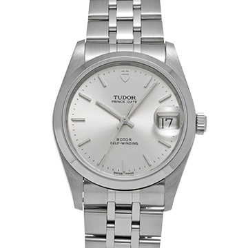 チューダー / チュードル プリンス デイト 74000 シルバー メンズ 時計 【中古】【wristwatch】