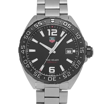 タグ ホイヤー フォーミュラ1 クォーツ WAZ1110.BA0875 ブラック メンズ 時計 【中古】【wristwatch】