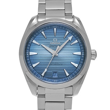 オメガ シーマスター アクアテラ 220.10.41.21.03.005 ブルー メンズ 時計 【中古】【wristwatch】