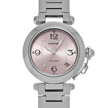 カルティエ パシャC W31075M7 ピンク ユニセックス 時計 【中古】【wristwatch】