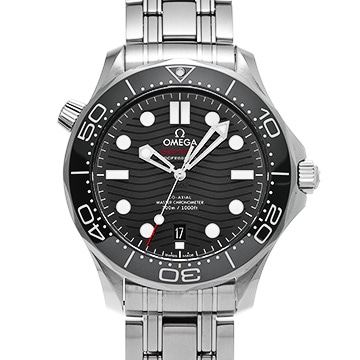 オメガ シーマスター ダイバー300 コーアクシャル マスタークロノメーター 210.30.42.20.01.001 ブラック メンズ 時計 【中古】【wristwatch】