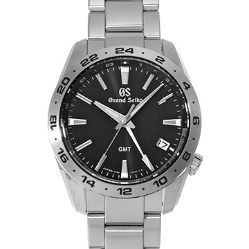 グランドセイコー スポーツコレクション クォーツ GMT SBGN027 ブラック メンズ 時計 【中古】【wristwatch】