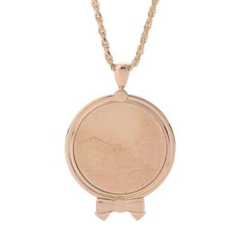 ニナリッチ 60周年記念コイン ネックレス ゴールド K18イエローゴールド YG レディース ジュエリー 【中古】【jewelry】