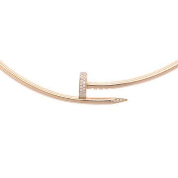 カルティエ ジュストアンクル トルク ネックレス SM ゴールド N7424422 K18イエローゴールド YG レディース ジュエリー 【中古】【jewelry】