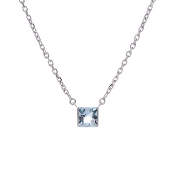カルティエ タンクネックレス シルバー K18ホワイトゴールド WG レディース ジュエリー 【中古】【jewelry】
