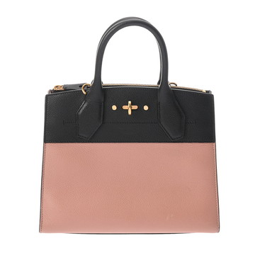 ルイ ヴィトン シティスティーマー PM マグノリア/ノワール M51590 カーフレザー レディース バッグ 【中古】【bag】