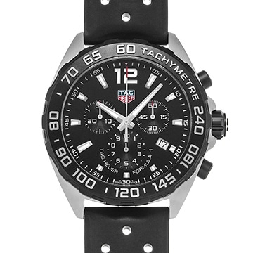 タグ ホイヤー フォーミュラ1 クォーツ クロノグラフ CAZ1010.FT8024 ブラック メンズ 時計 【中古】【wristwatch】