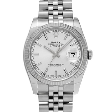 ロレックス デイトジャスト 116234 シルバー メンズ 時計 【中古】【wristwatch】