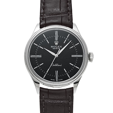 ロレックス チェリーニ タイム 50509 ブラック メンズ 時計 【中古】【wristwatch】