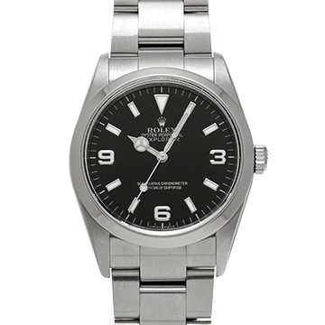 ロレックス エクスプローラー 114270 ブラック メンズ 時計 【中古】【wristwatch】