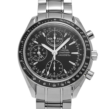 オメガ スピードマスター トリプルカレンダー 3220.50 ブラック メンズ 時計 【中古】【wristwatch】