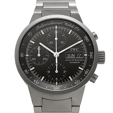 IWC GST クロノ オートマティック IW370703 ブラック メンズ 時計 【中古】【wristwatch】