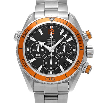 オメガ シーマスター プラネットオーシャン 600 コーアクシャル クロノグラフ 222.30.38.50.01.002 ブラック ユニセックス 時計 【中古】【wristwatch】