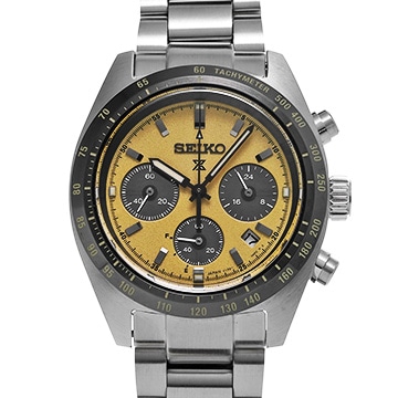 セイコー プロスペックス スピードタイマー SBDL089 ゴールド/ブラック メンズ 時計 【中古】【wristwatch】
