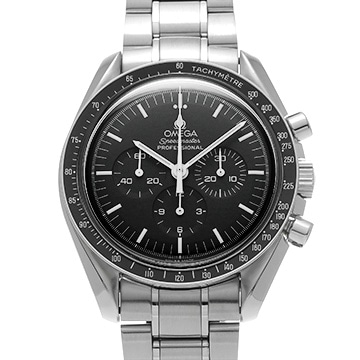 オメガ スピードマスター ムーンウォッチ プロフェッショナル アポロ11号 30th 3560.50 ブラック メンズ 時計 【中古】【wristwatch】