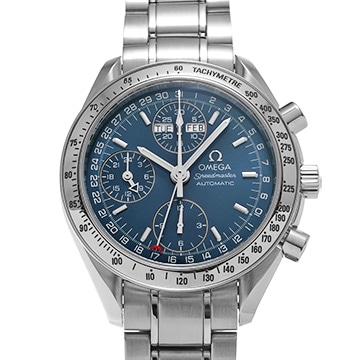 オメガ スピードマスター トリプルカレンダー 3523.80 ブルー メンズ 時計 【中古】【wristwatch】