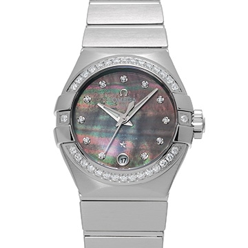 オメガ コンステレーション コーアクシャル クロノメーター 123.15.27.20.57.003 ブラックシェル/ダイヤモンド レディース 時計 【新品】【wristwatch】