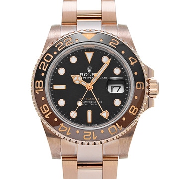 ロレックス GMTマスターII 126715CHNR ブラック メンズ 時計 【中古】【wristwatch】