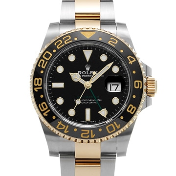 ロレックス GMTマスターII 116713LN ブラック メンズ 時計 【中古】【wristwatch】