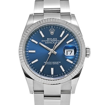 ロレックス デイトジャスト 36 126234 ブルー メンズ 時計 【新品】【wristwatch】