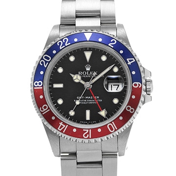 ロレックス GMTマスター 16700 ブラック メンズ 時計 【中古】【wristwatch】