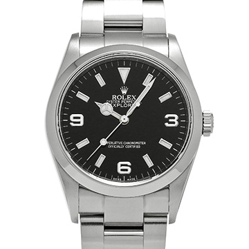 ロレックス エクスプローラー 114270 ブラック メンズ 時計 【中古】【wristwatch】