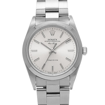 ロレックス エアキング 14000 シルバー メンズ 時計 【中古】【wristwatch】
