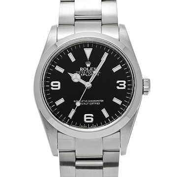 ロレックス エクスプローラー 114270 ブラック メンズ 時計 【中古】【wristwatch】