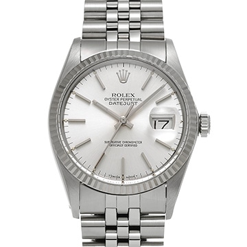 ロレックス デイトジャスト 16014 シルバー メンズ 時計 【中古】【wristwatch】