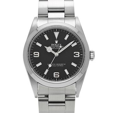 ロレックス エクスプローラー 14270 ブラック メンズ 時計 【中古】【wristwatch】