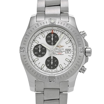 ブライトリング コルト クロノグラフ オートマチック A1338811/G804 シルバー/グレー メンズ 時計 【中古】【wristwatch】
